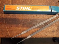 Stihl 7010 871 0132 3 Sided Chainsaw File for Square Ground Chain