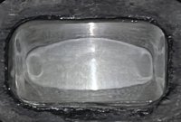 1st run exhaust view piston.JPG