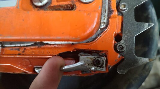 chain catcher broken out.JPG