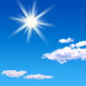 Today: Sunny, with a high near 60. Northwest wind 5 to 9 mph. 